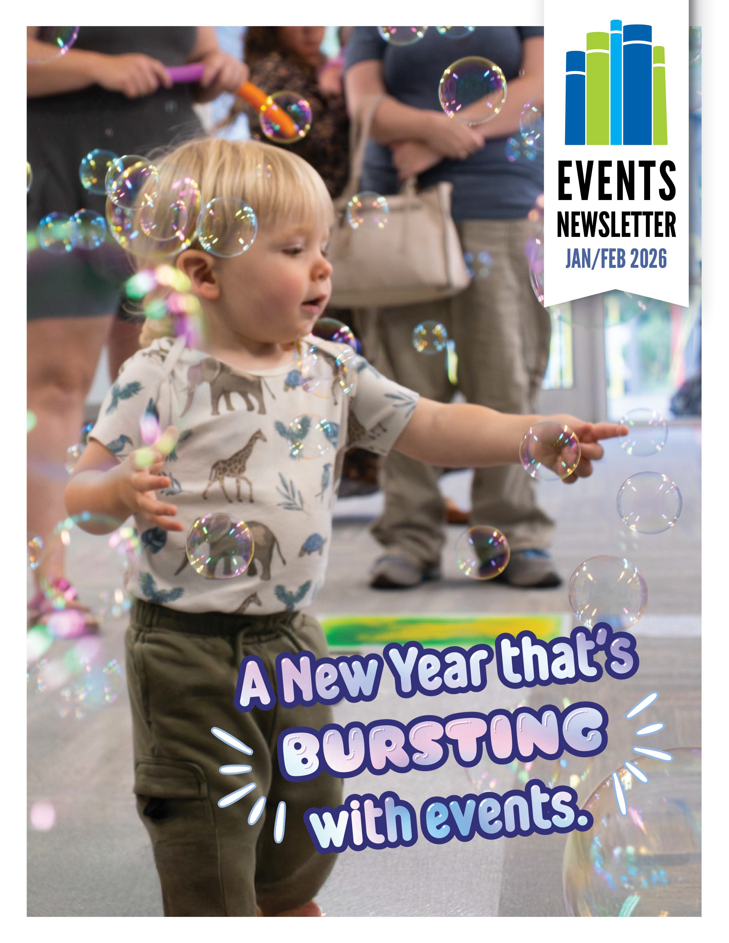 July to August Newsletter cover.