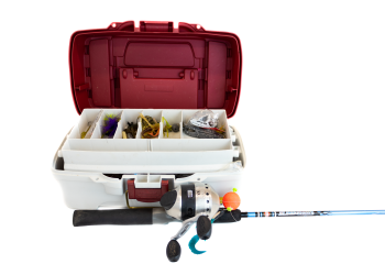 Fishing Poles and Tackle Boxes